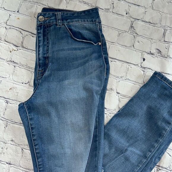 Rewash High Waisted skinny jeans - Picture 1 of 4